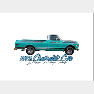 1970 Chevrolet C10 Deluxe Pickup Truck Posters and Art